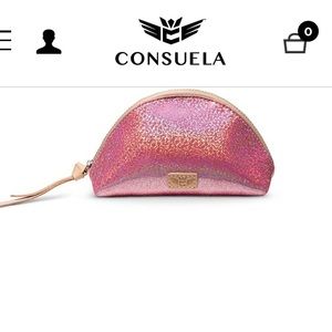 Consuela cherry medium cosmetic bag